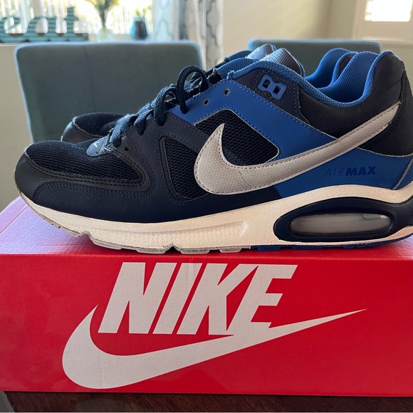 Nike Air Max Command Sneakers - Blue and Black - Picture 3 of 5